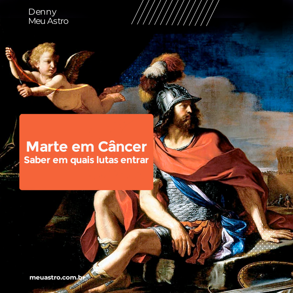 Marte em Câncer no Mapa Astral